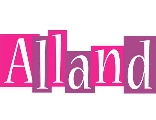 Alland whine logo