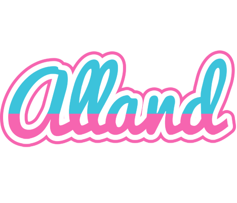 Alland woman logo