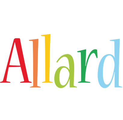 Allard birthday logo