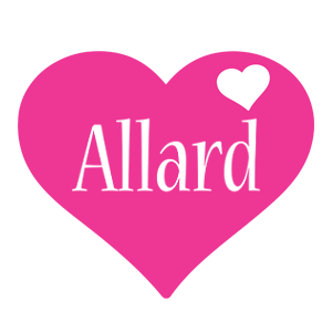 Allard love-heart logo