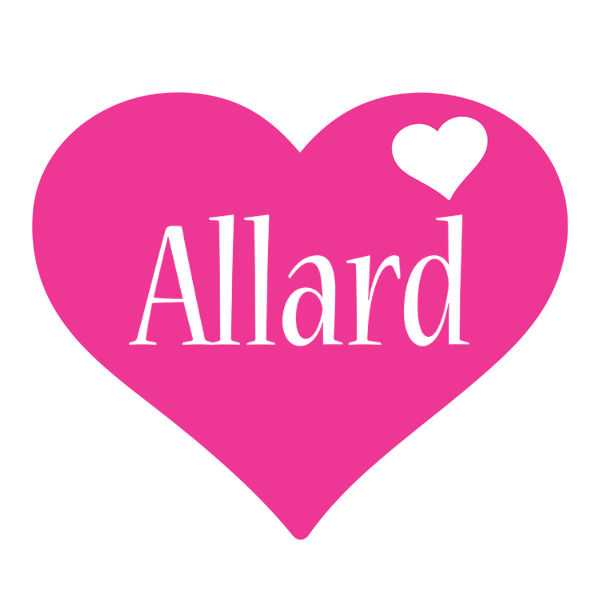 Allard love-heart logo
