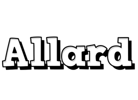 Allard snowing logo