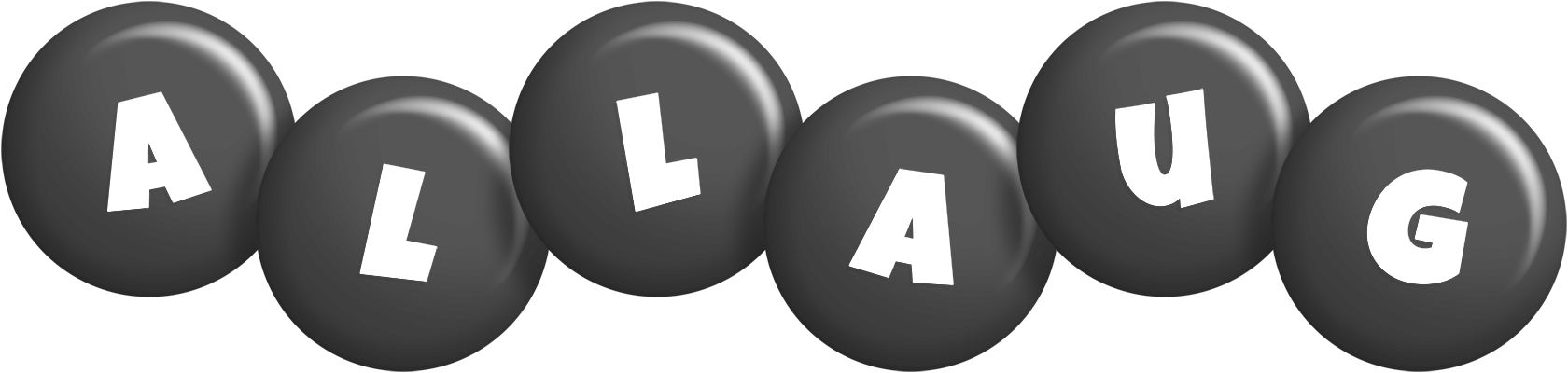 Allaug candy-black logo