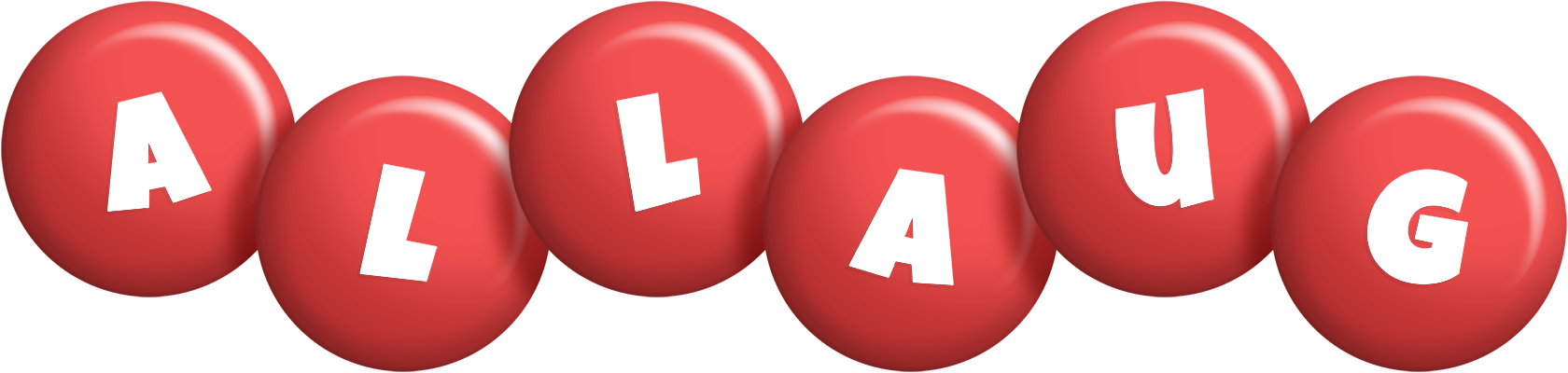 Allaug candy-red logo