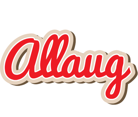 Allaug chocolate logo