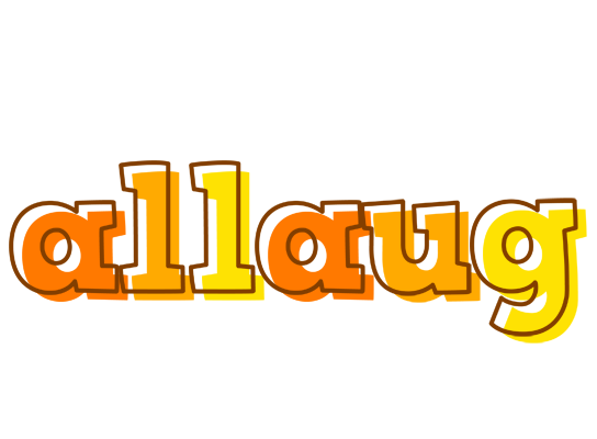 Allaug desert logo