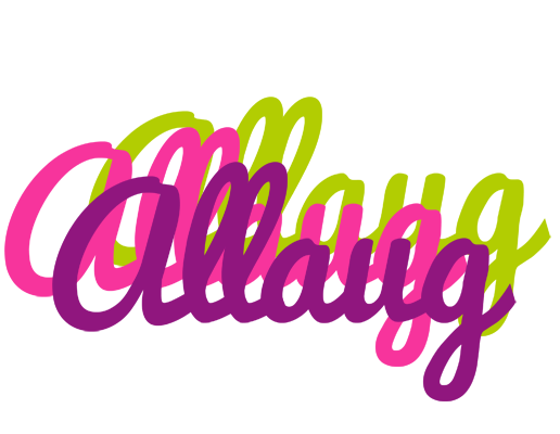 Allaug flowers logo