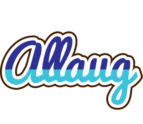 Allaug raining logo