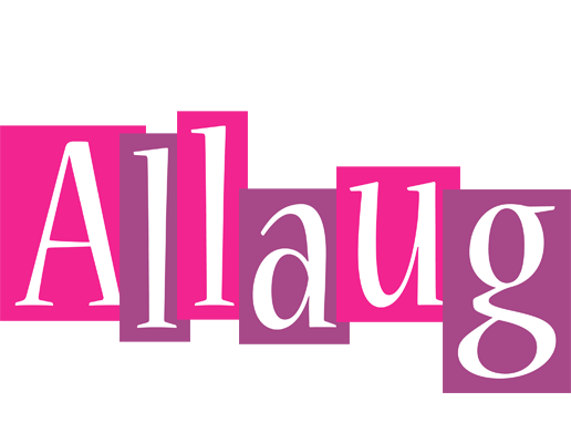 Allaug whine logo