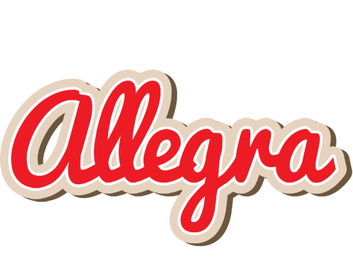 Allegra chocolate logo