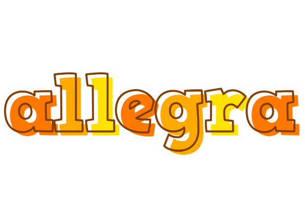 Allegra desert logo