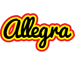Allegra flaming logo