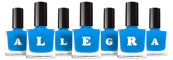 Allegra glossy logo