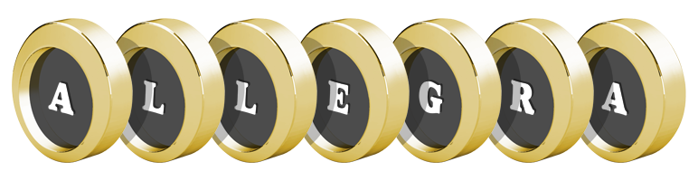 Allegra gold logo