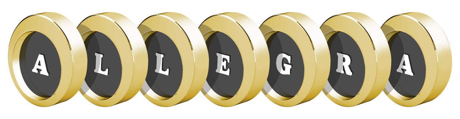 Allegra gold logo