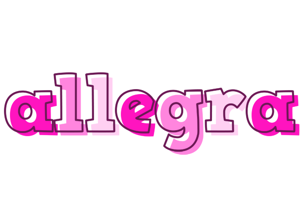 Allegra hello logo