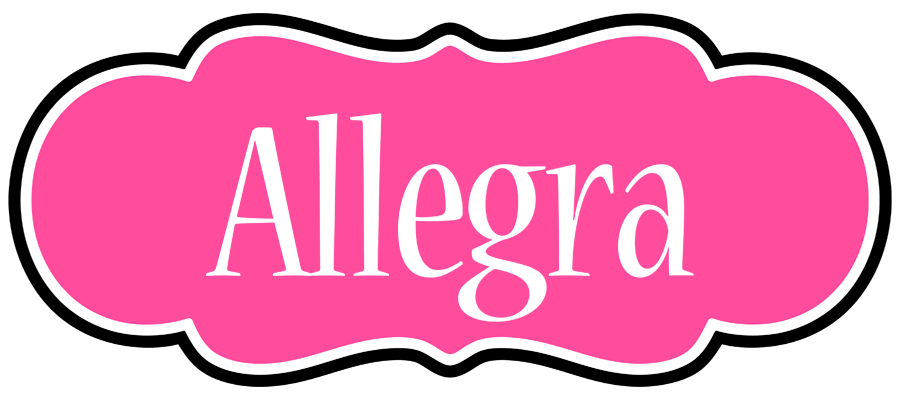Allegra invitation logo