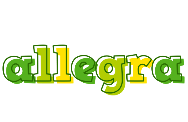 Allegra juice logo
