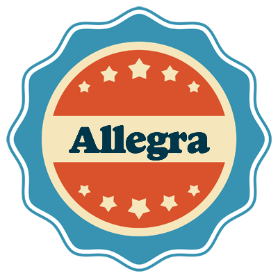 Allegra labels logo