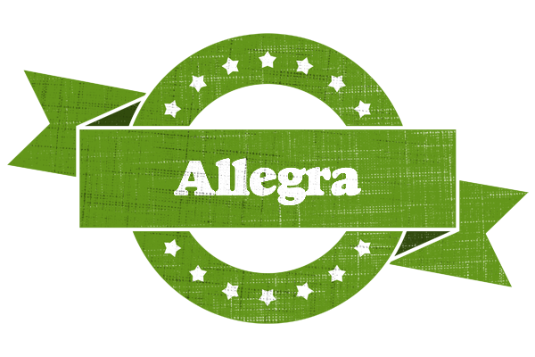 Allegra natural logo