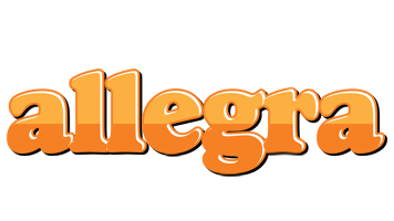 Allegra orange logo
