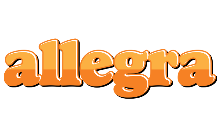 Allegra orange logo