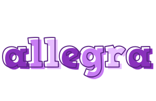 Allegra sensual logo