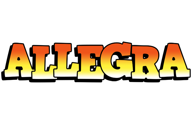 Allegra sunset logo