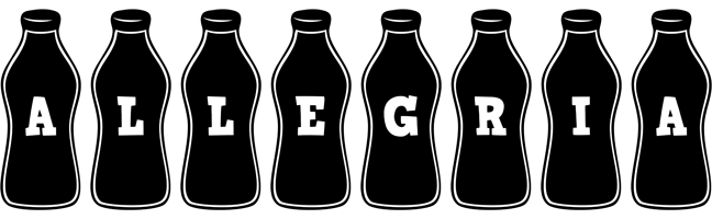 Allegria bottle logo