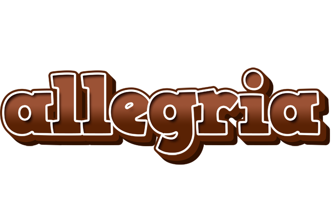 Allegria brownie logo