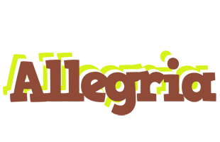 Allegria caffeebar logo