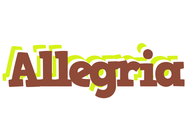 Allegria caffeebar logo