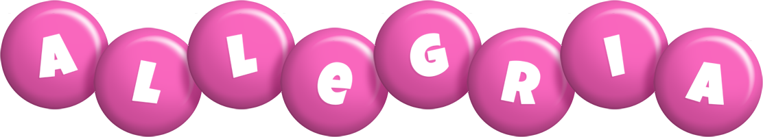 Allegria candy-pink logo