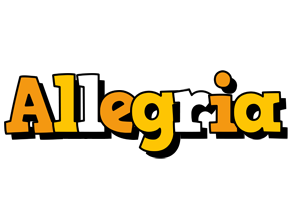 Allegria cartoon logo