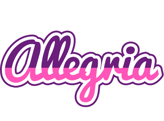 Allegria cheerful logo