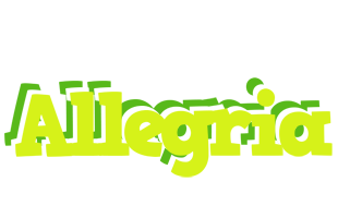 Allegria citrus logo