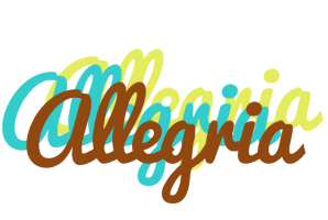 Allegria cupcake logo