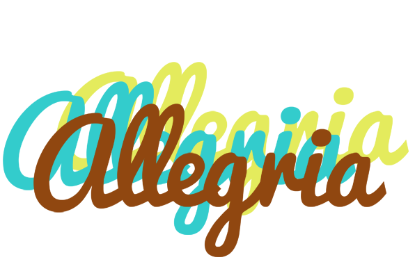 Allegria cupcake logo