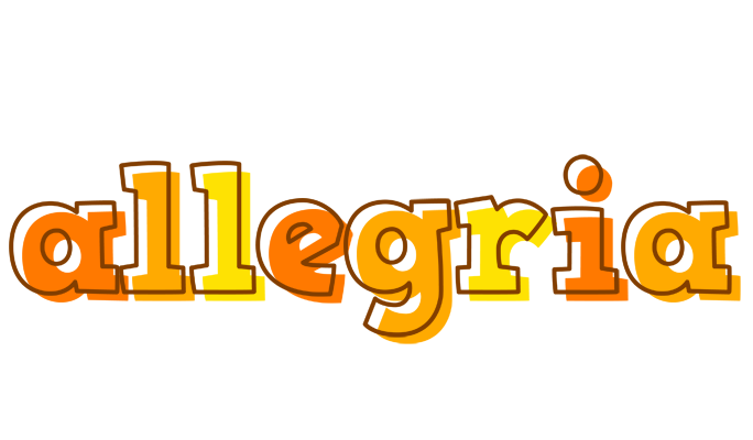 Allegria desert logo
