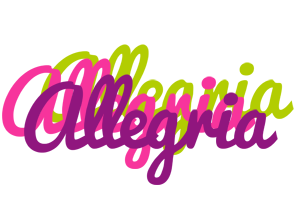 Allegria flowers logo