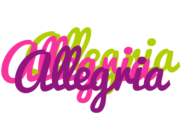 Allegria flowers logo