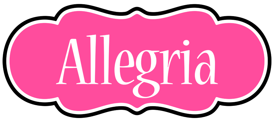 Allegria invitation logo