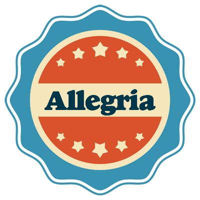 Allegria labels logo