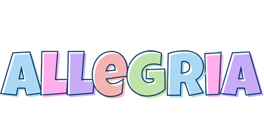 Allegria pastel logo