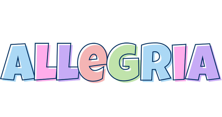 Allegria pastel logo