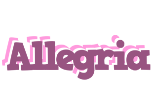 Allegria relaxing logo