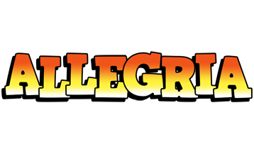 Allegria sunset logo