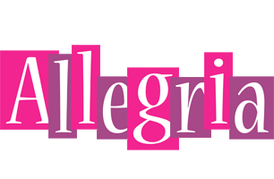 Allegria whine logo