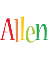 Allen birthday logo