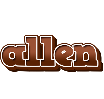 Allen brownie logo